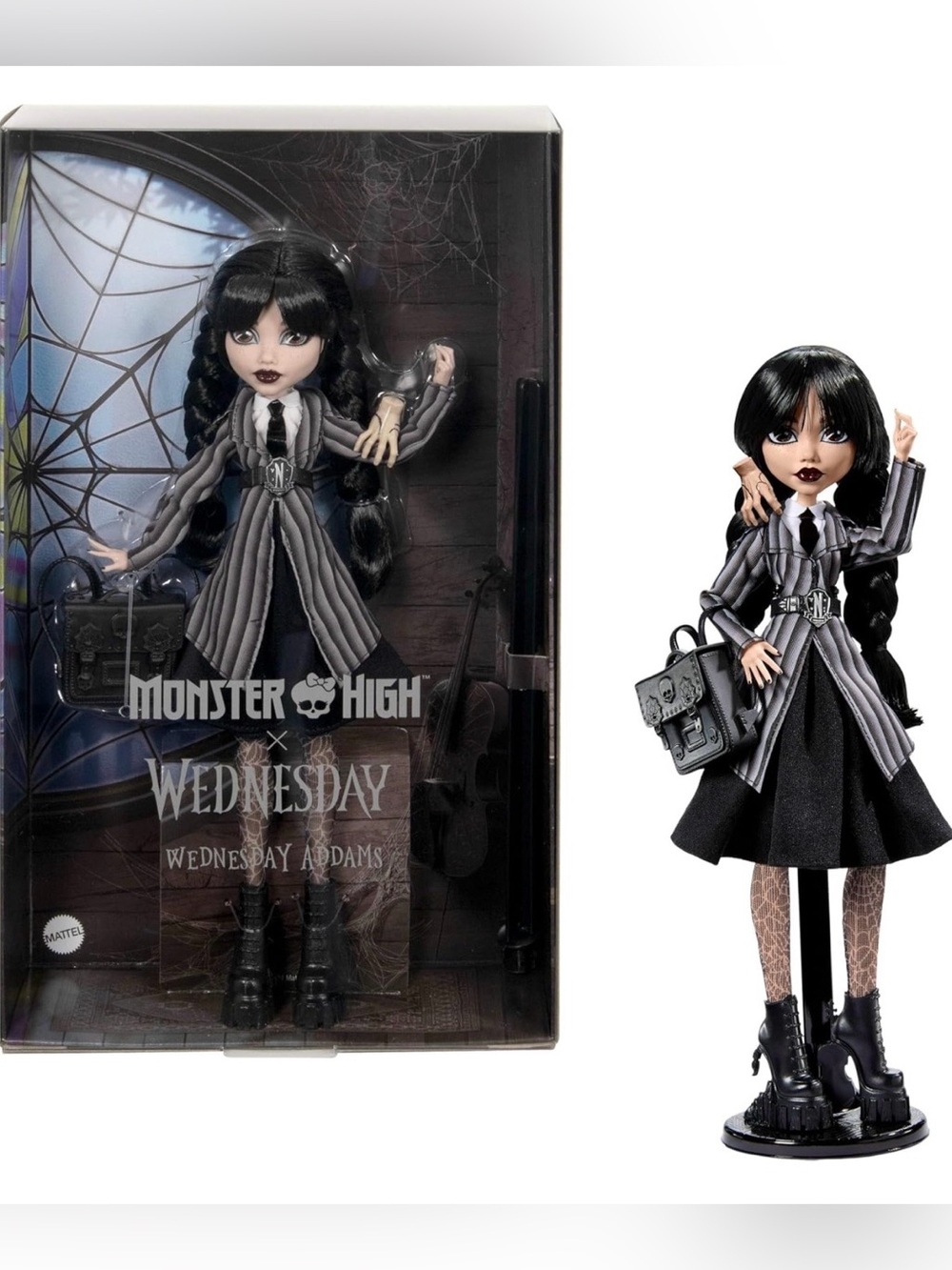NIB Monster High Wednesday Adam - Picture 5 of 8